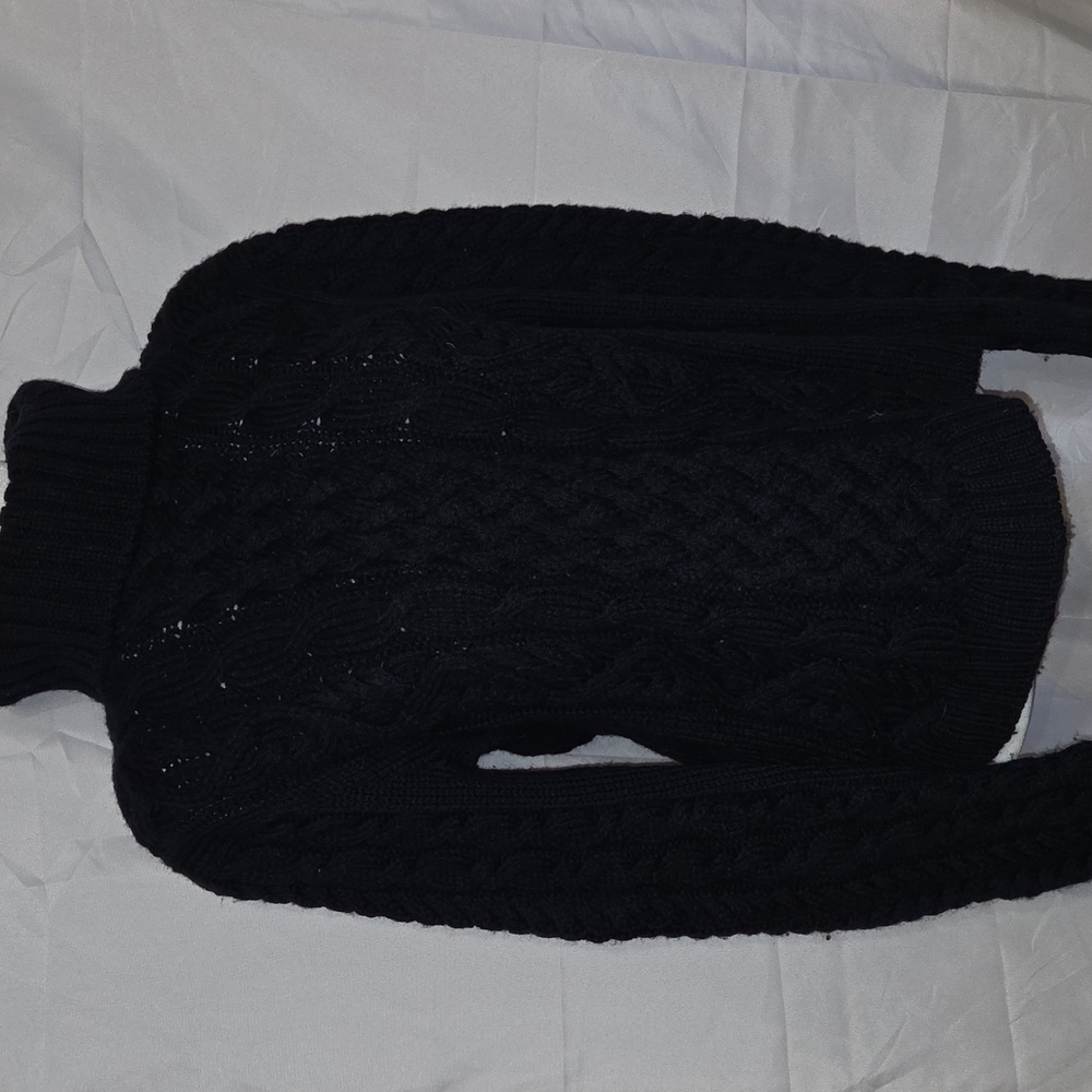 Peregrine Wool Navy BLUE Turtleneck Sweater